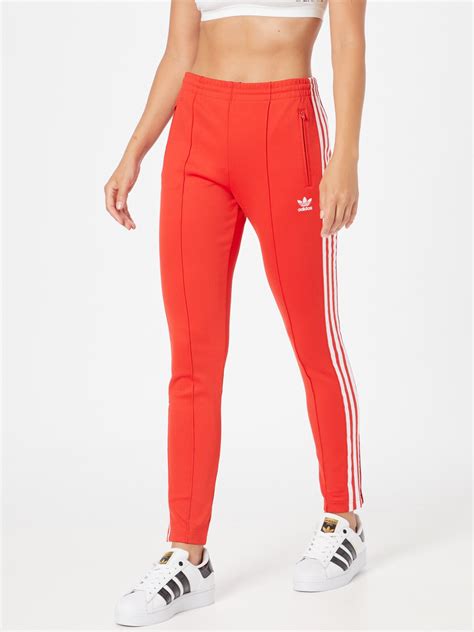 adidas broek rood|adidas damesbroeken.